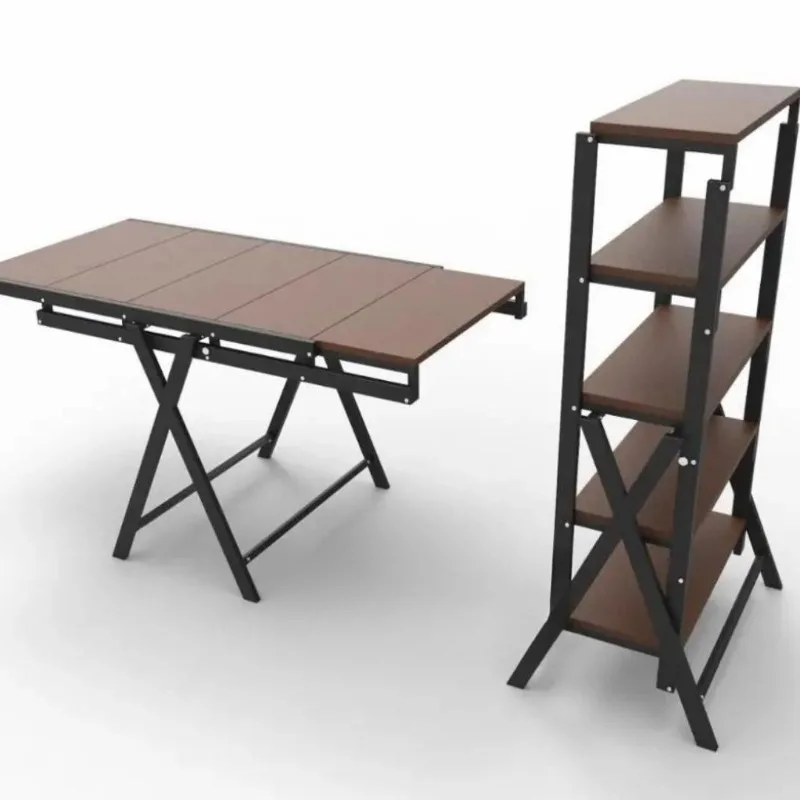 Thickened and stable Variety Hardware Folding Flower Stand Shelf Accessories Seconds Change Flower Stand Seconds Dining Table