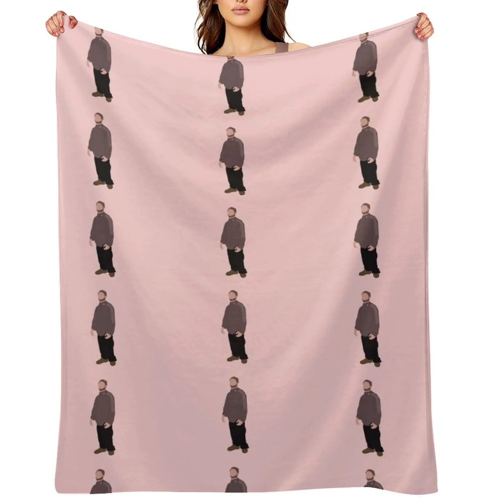 

robert Throw Blanket christmas gifts Flannels Sofa Quilt Plaid Blankets