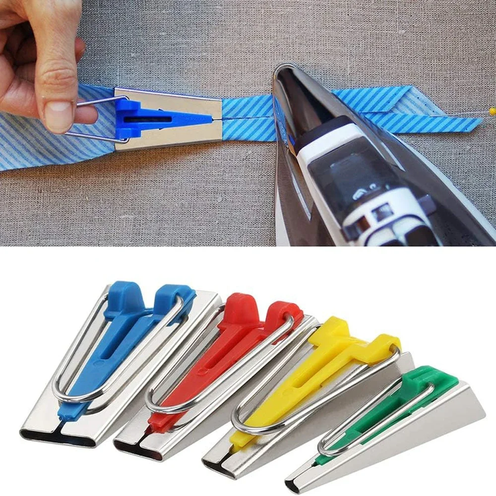 Splicing Cloth Fabric Bias Tape Maker Home Binding Tool Quilting Sewing 6mm\9mm\12mm\18mm\25mm Craft DIY Patchwork Edging Device