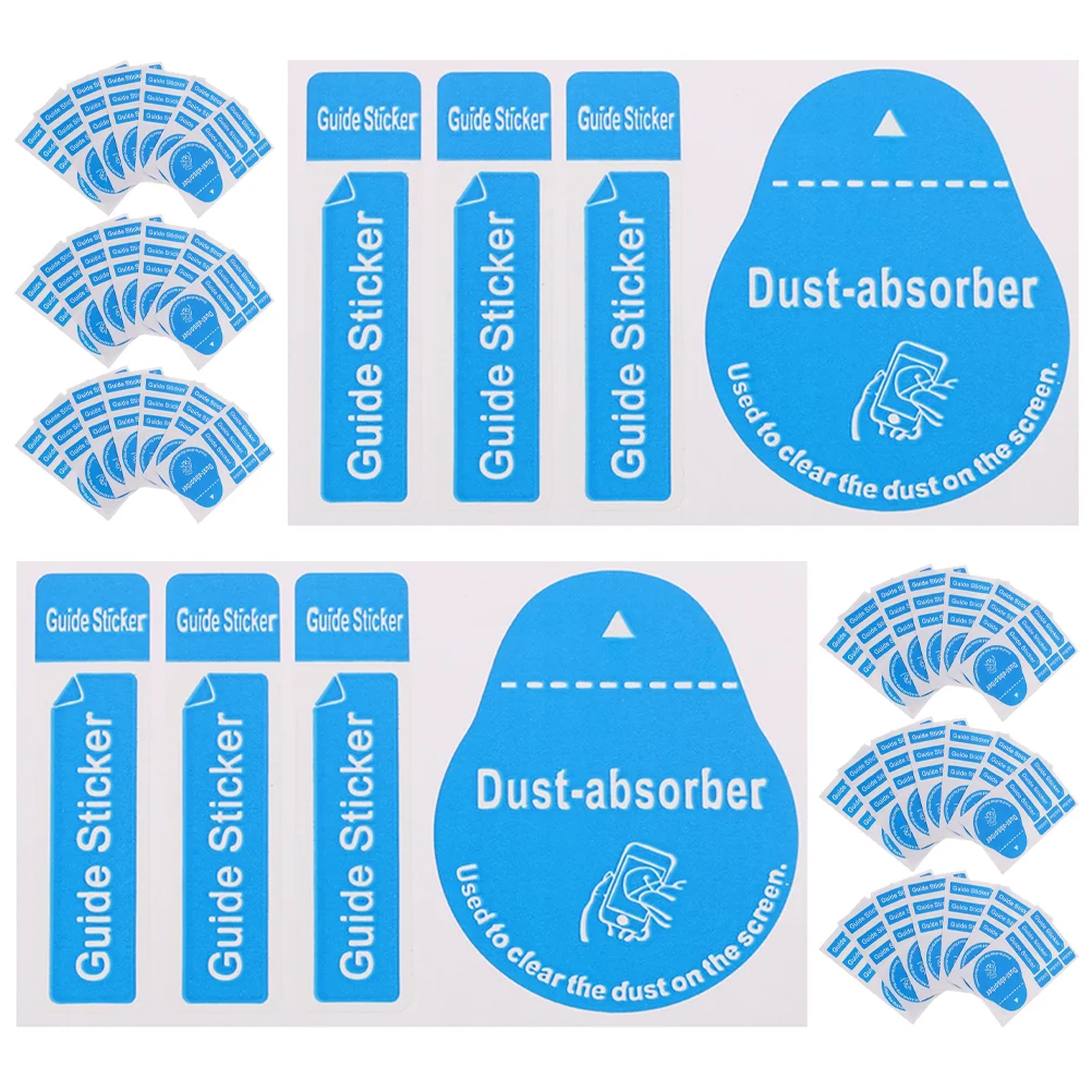 200 pezzi di adesivi per la polvere, adesivi per laptop, rimozione dello schermo pulito, pulizia del telefono