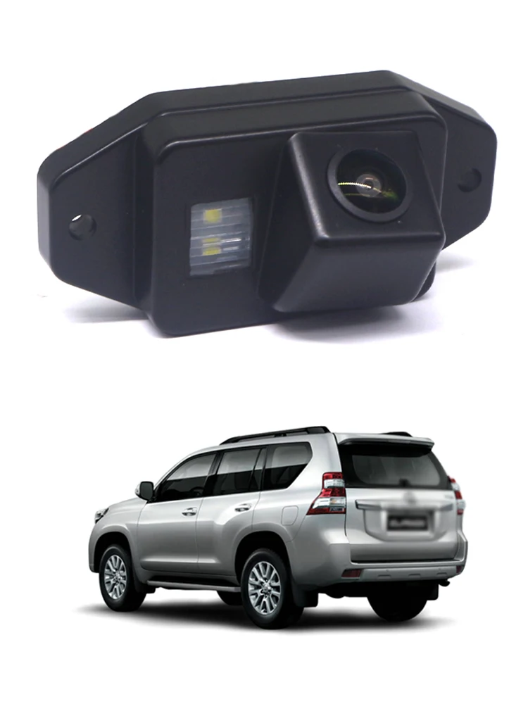 CCD HD noc vidění rybí oko zadní výhled kamera pro Toyota prado přistát křižník 120 2007 2008 2009 2010 2011 auto couvat monitor