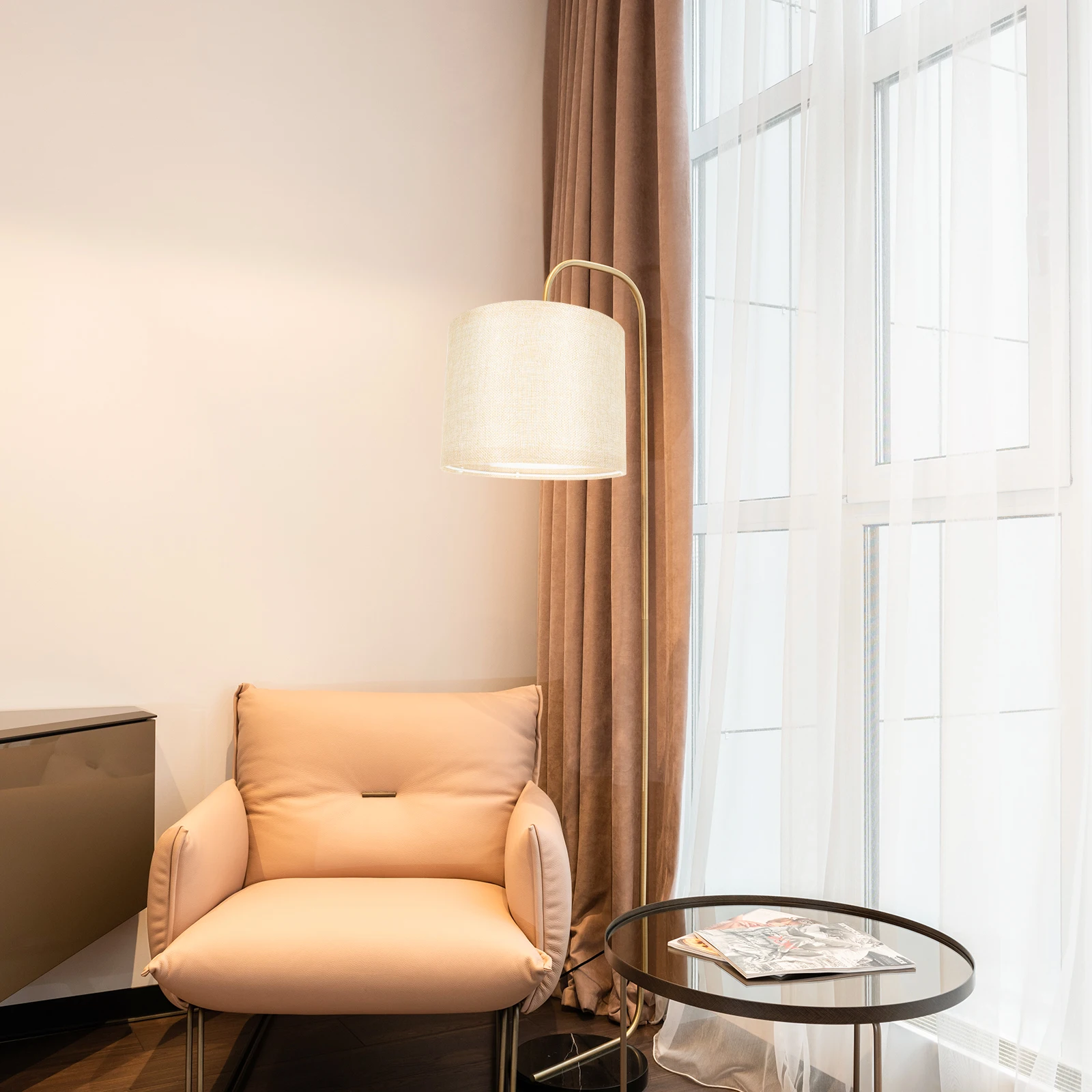 

Dual-purpose Lampshade 20x16cm Vintage Fabric Home Decor Table Floor Ceiling Light Shade Cloth Cover for Bedroom