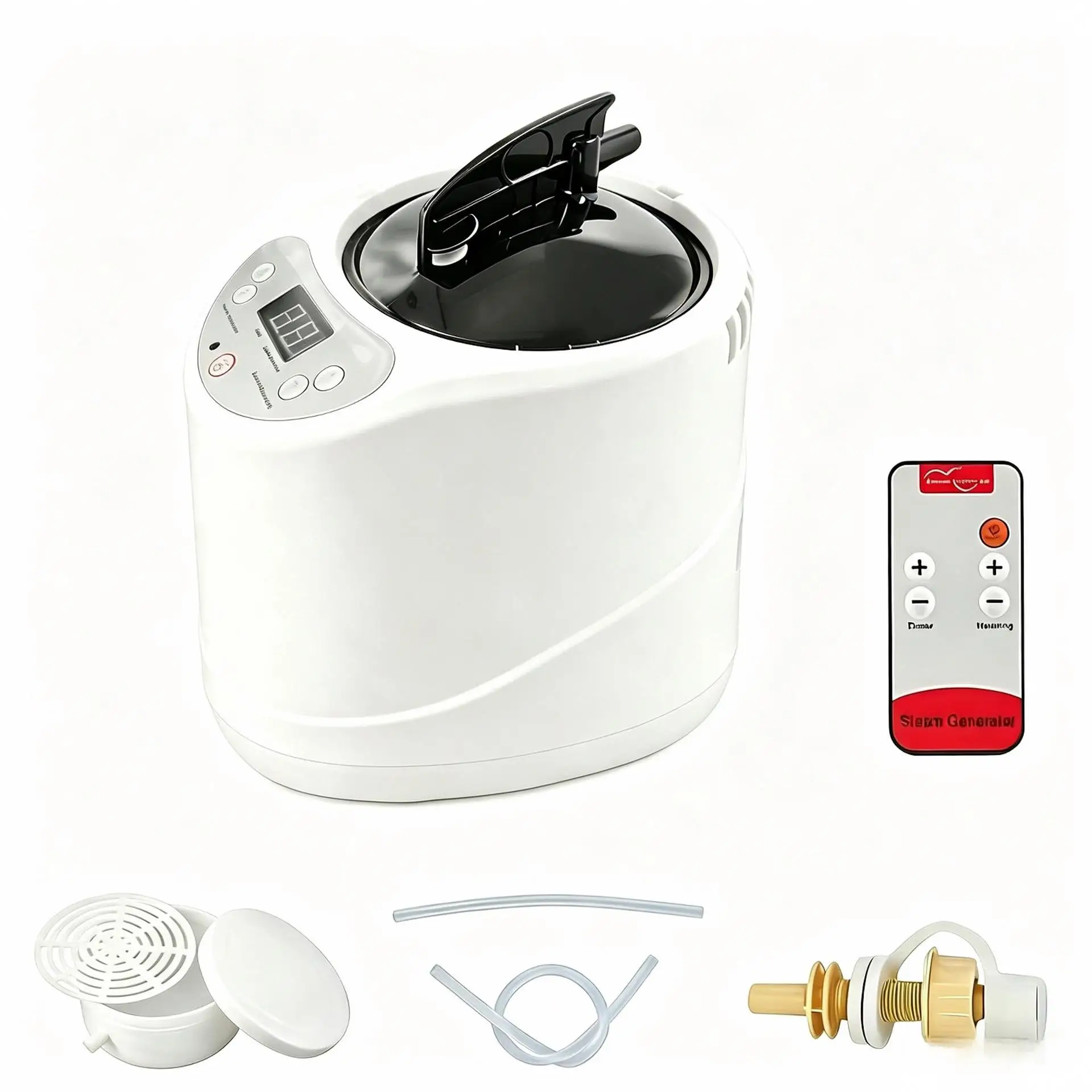 Home Sauna Steamer 3L, 1500W Steam Generator for Spa, Sweat Therapy Machine, Health Relaxation Device