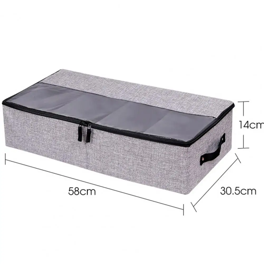 Shoes Organizer Premium Under Bed Storage Case Sturdy Shoes Holder  Shoes Storage Bag for Closet