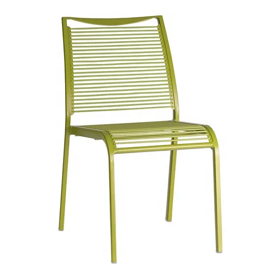 Aluminum Furniture Chair Thicken Back Chair Household Outdoor Metal Dining Coffee Chair