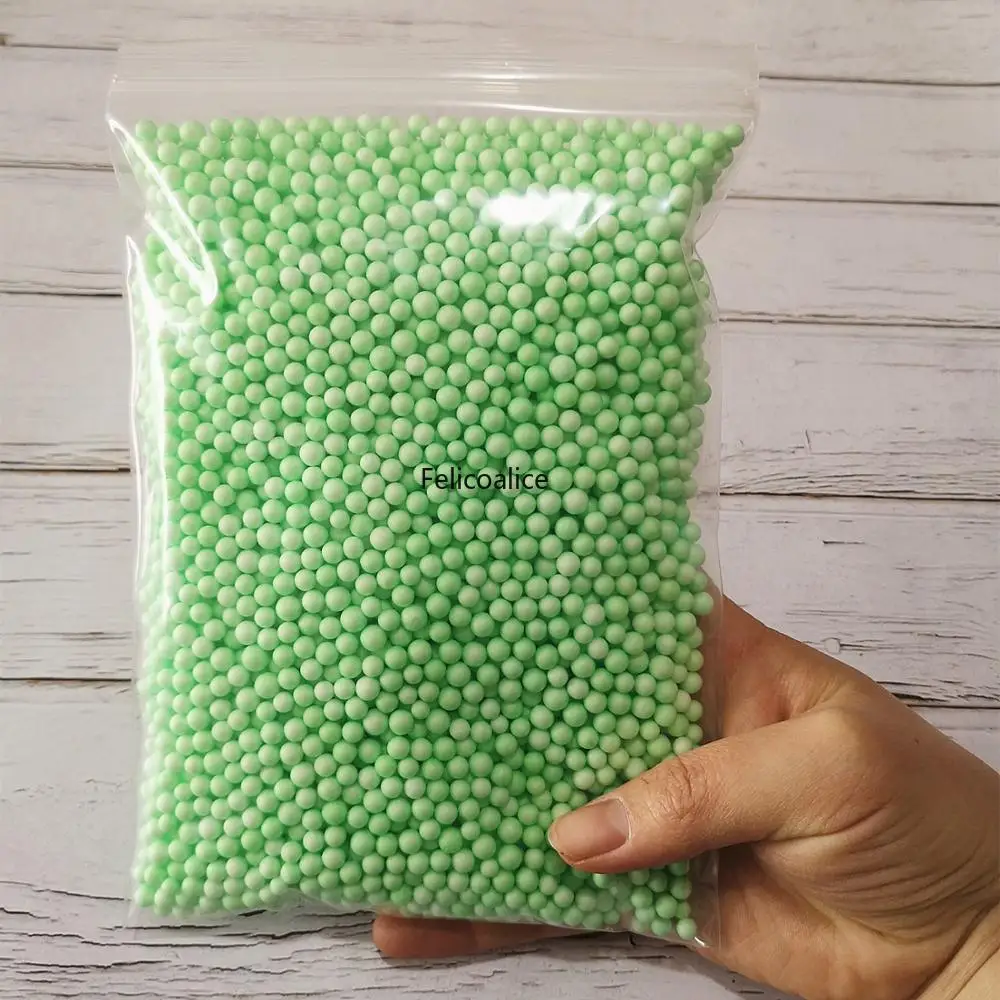 2-3.5mm 4-6mm 7-9mm Colorful Styrofoam Mini Foam Decorative Ball DIY Craft Supplies Diy Bead Toys Slime Filler