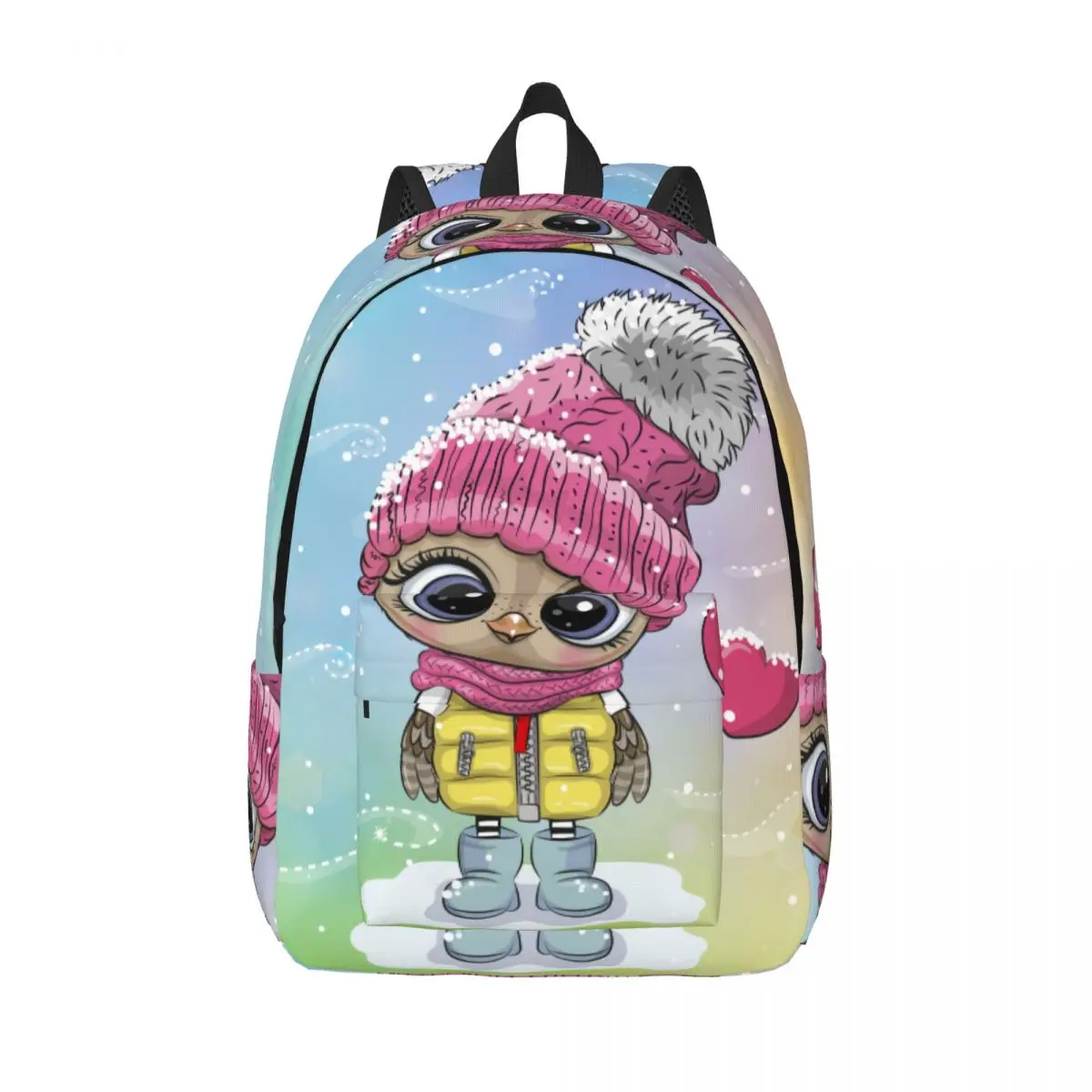 

Cartoon Owl Backpack Cute Animal Pretty Backpacks Xmas Gift Girl Hiking Soft School Bags Custom Rucksack