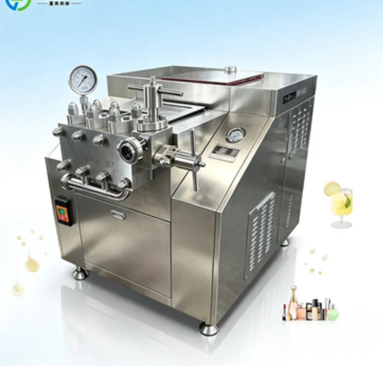 High Pressure Industrial Homogenizer Cosmetic Food Processing Homogenizer