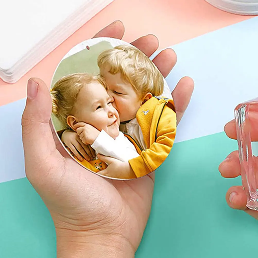 

1Set DIY Sublimation Air Freshener Felt Sheet Blank Car Home Decoration Scented Hanging Aromatherapy Pad Scents Sheet