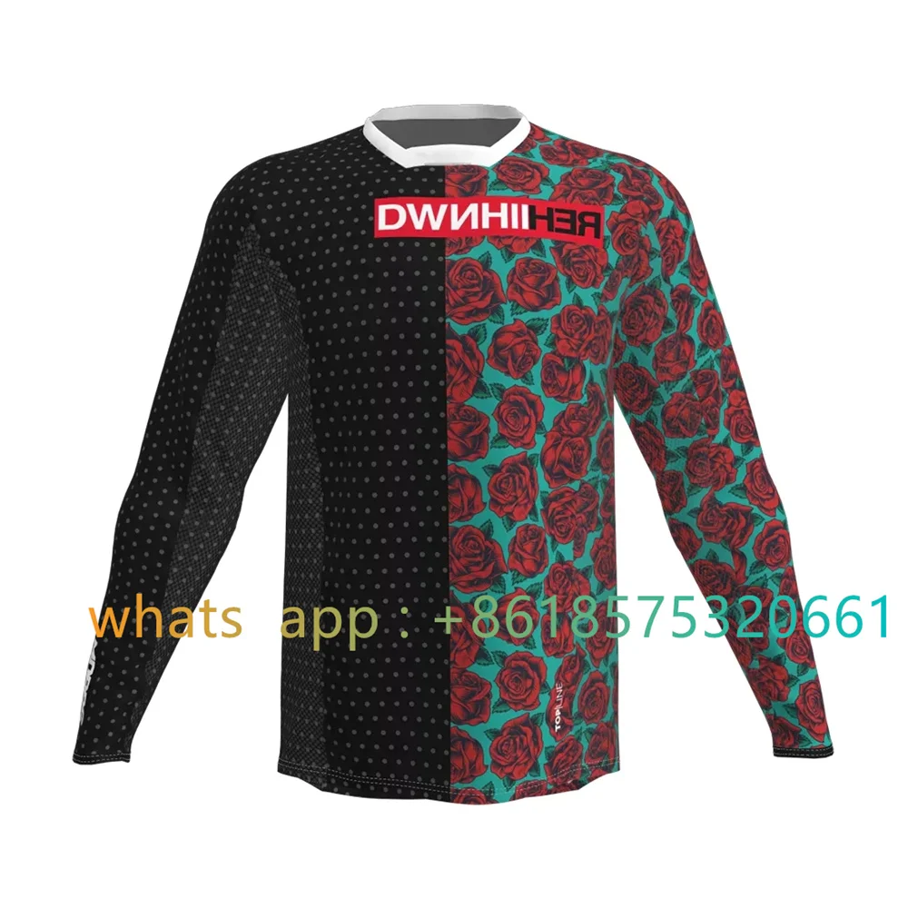 

New Men/kids Jersey Downhill Ciclismo Motorcycle Cycling MOTO Racing Long Sleeve Clothing BMX T-Shirt Bicycle Off-road Motocross