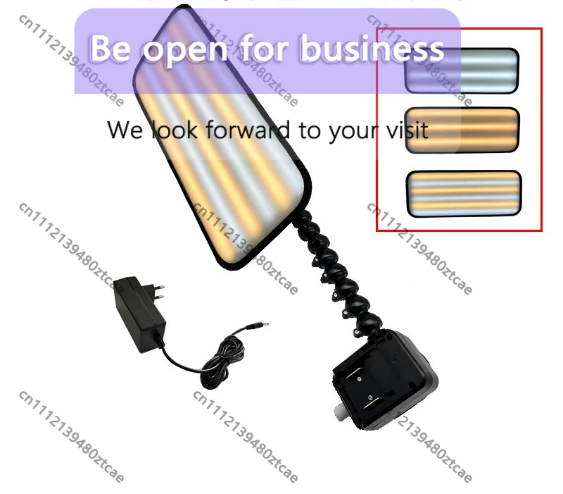 6 Lines LED Adjustable Rechargeable Line Light Car Dent Repair Detection Tool