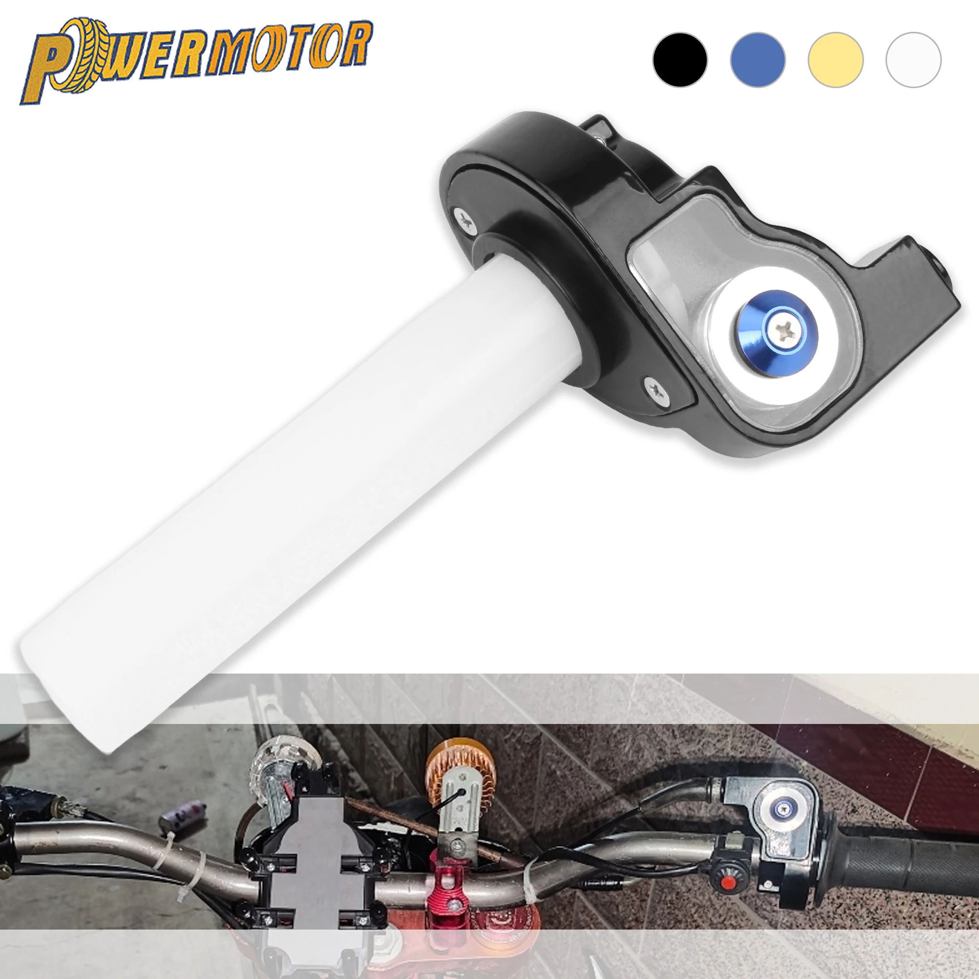 

22MM 7/8" Motorcycle Aluminum Quick Turn Throttle Grips Settle Twist Gas Throttle Handle Grip For BMW Honda ATV Supermoto Parts