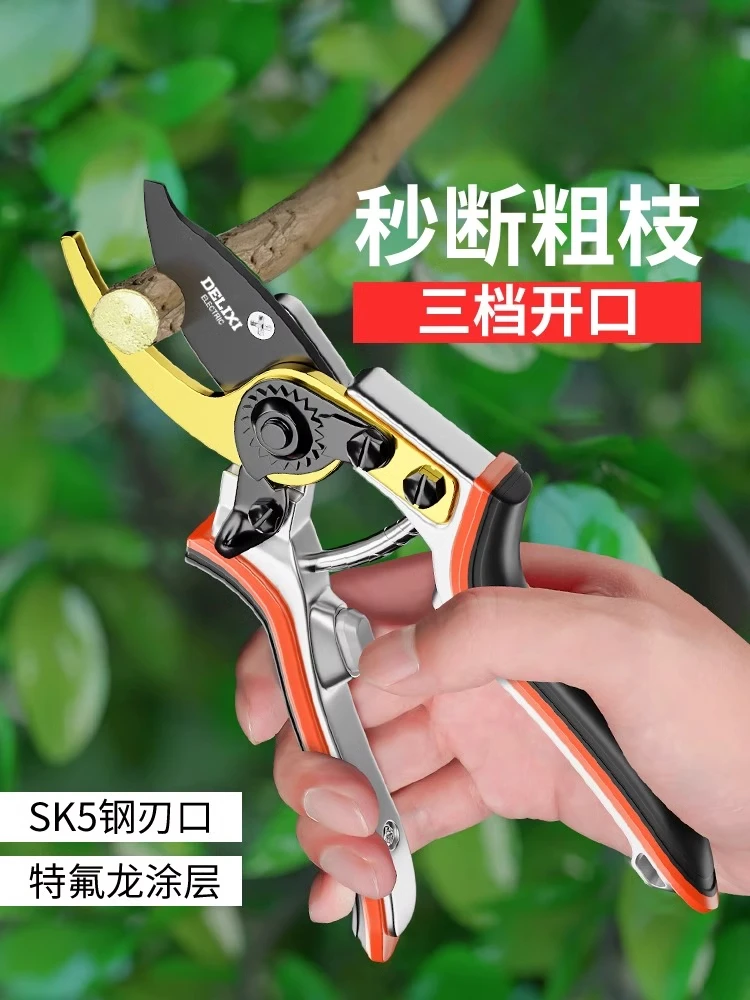 Cesoie da potatura, cesoie speciali per rami di alberi da frutto da giardino, cesoie floreali