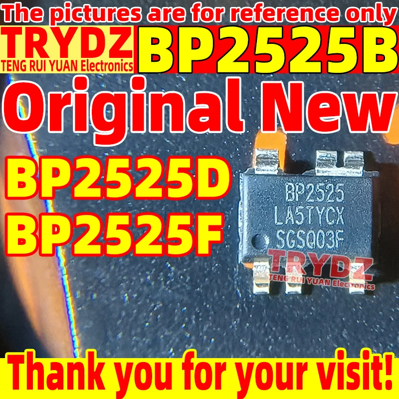 100-10pcs Original New BP2525B BP2525D BP2525F SOT33-5 Non Isolated Auxiliary Power Supply Chip