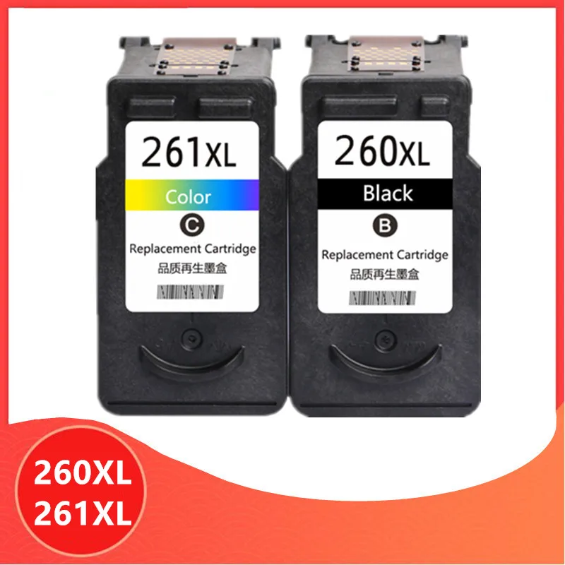 Compatible Ink Cartridge For Canon PG 260 CL 261 PG260 CL261 260XL 261XL PIXMA TS5320 TS6420 TR7020 Inkjet Printer