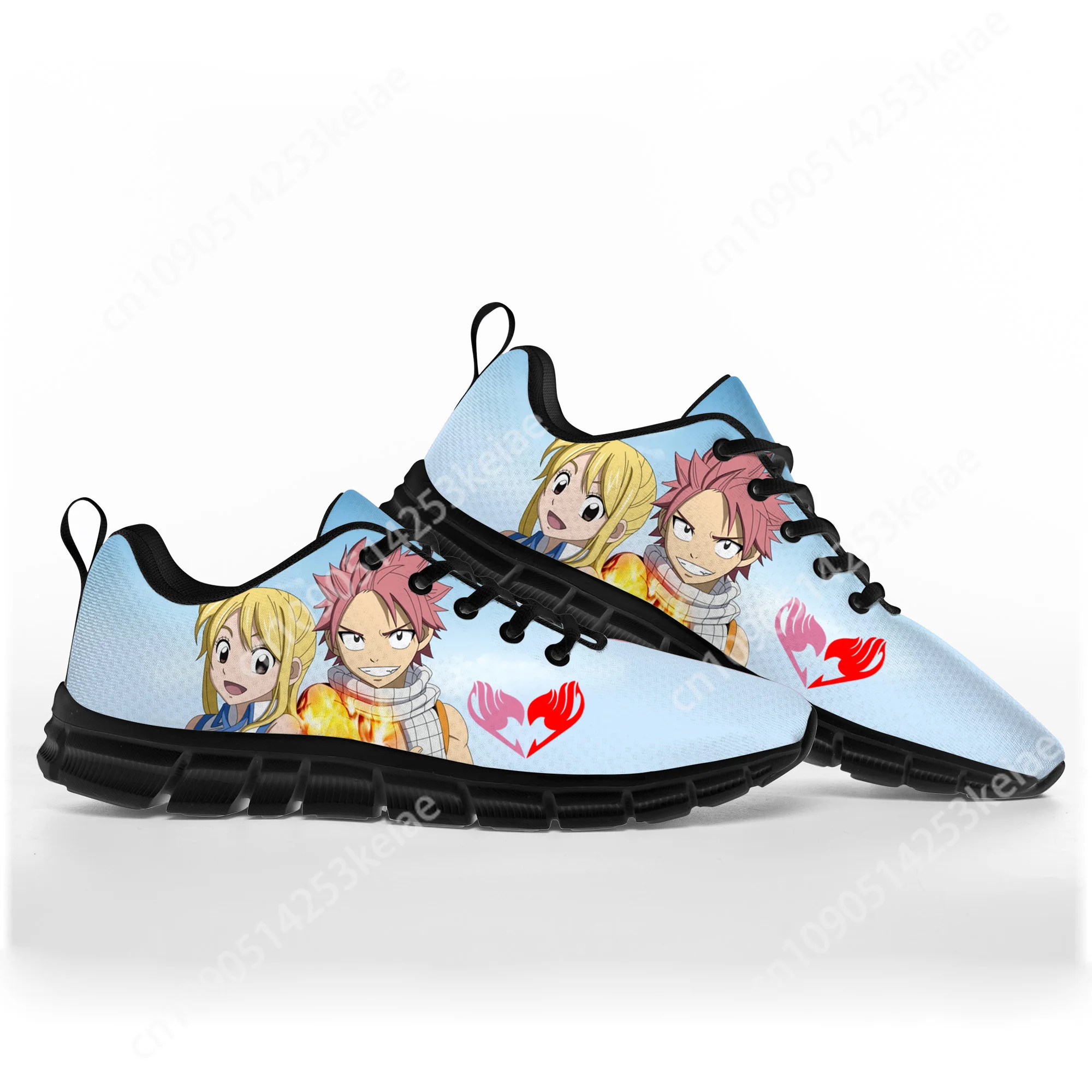 

Спортивная обувь аниме Fairy Tail Нацу Драгнил, мужские и женские подростковые детские кроссовки, повседневная обувь высокого качества для пар на заказ