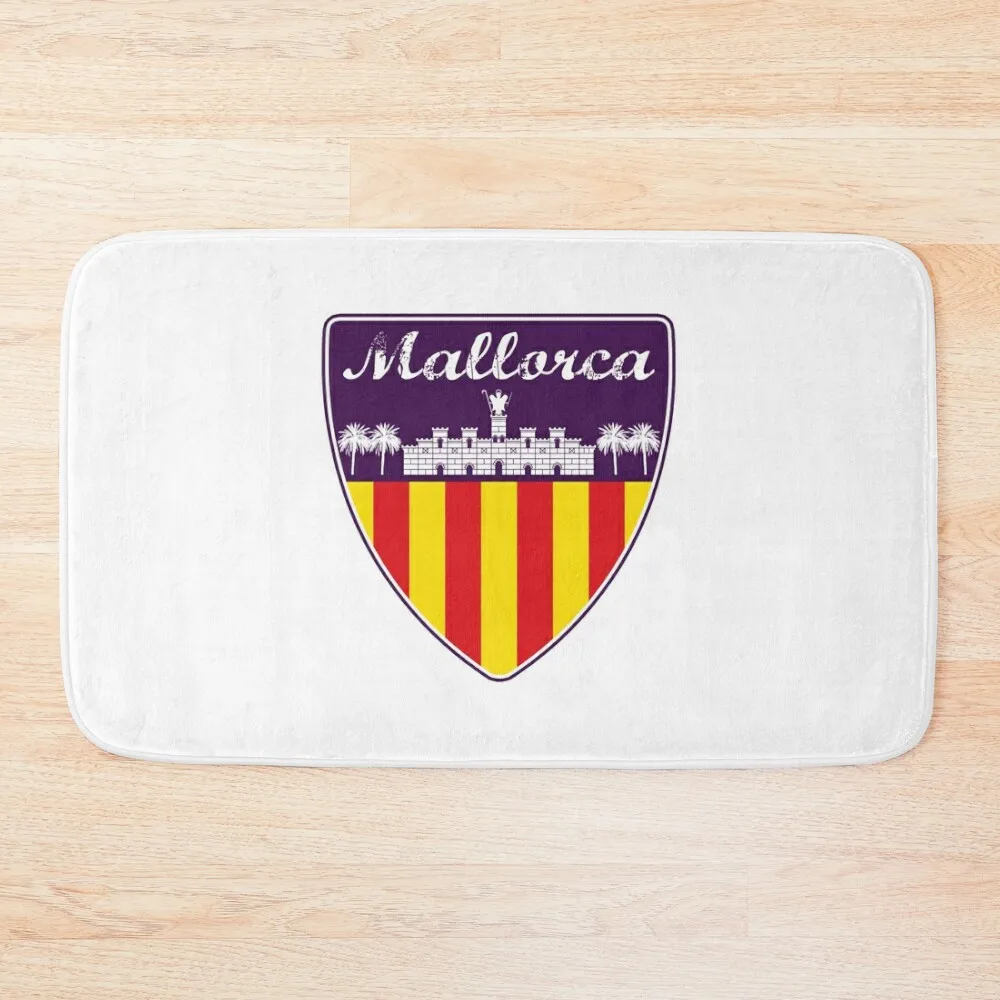 

Mallorca Spain Bath Mat Sleeping Room Rugs Non-Slip Bathroom Rooms Mat