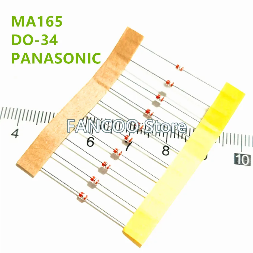 MA165 DO-34  MA2C165 MA165-TA5 MA166 MA2C166 MA166-TA5 DO34 NEW Original  Switching Diodes Silicon epitaxial planar type