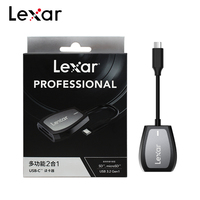 Lexar Card Reader RW470 USB 3.2 Gen 1 Type C Port Card Reader Micro SD SDHC SDXC Memory Card Reader 2in1Professional Multiful