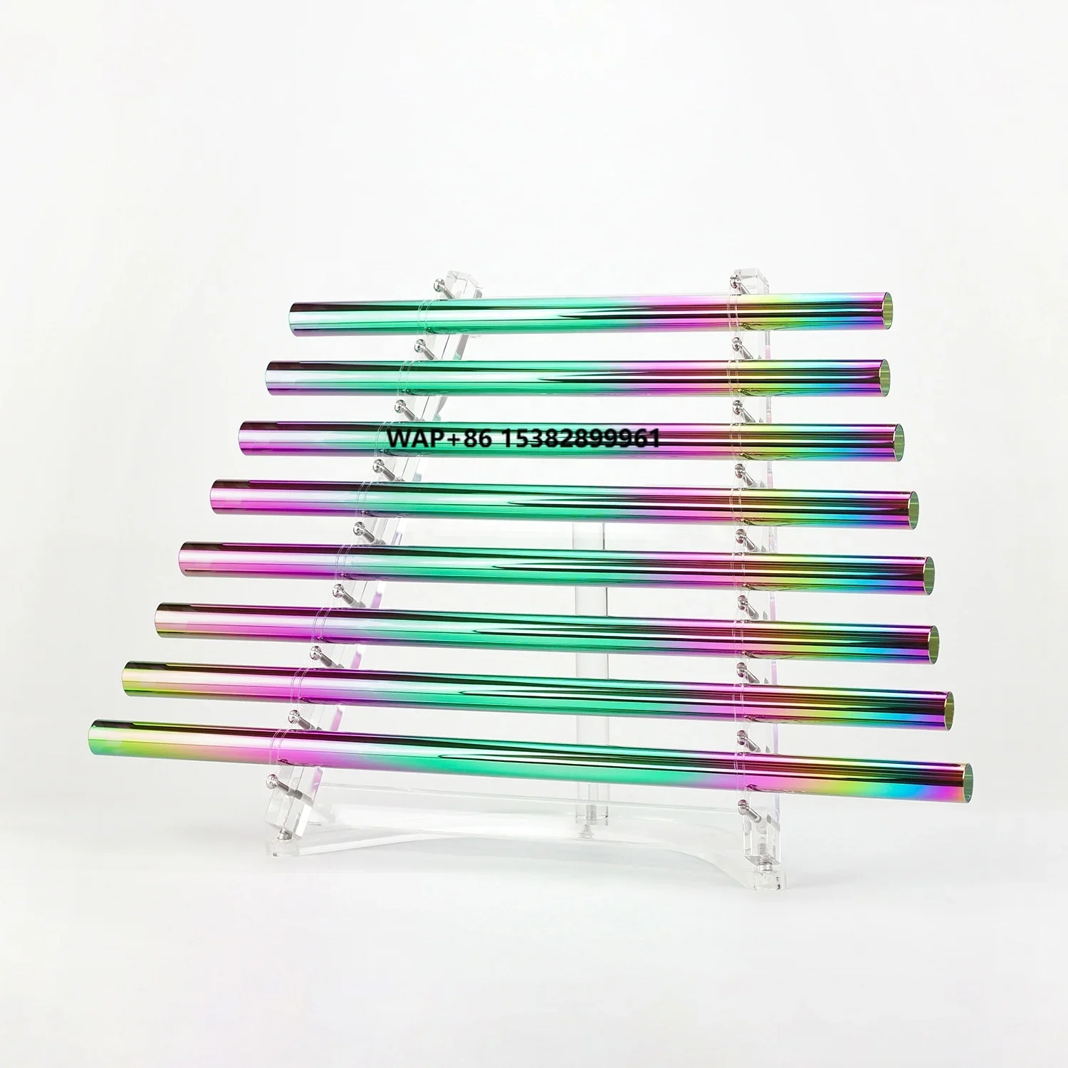 

Mountain Rain Handmade 440/432Hz Musical Quartz Crystal Harp Clear Colorful Sound Therapy Other Crystal Crafts