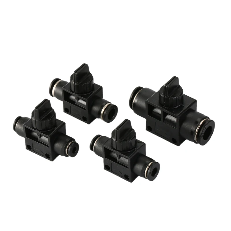 Better Quality Pneumatic Fitting Pipe Connector Quick Release Coupling 4mm 6mm 8mm 10mm 12mm PU PV PE HVFF PY Tube Connectors