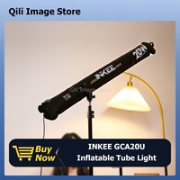 INKEE GCA20U 20W USB Inflatable Tube Light Magnetic Bi-color LED Light Stick Portable Outdoodr Photography Video Live Fill Light