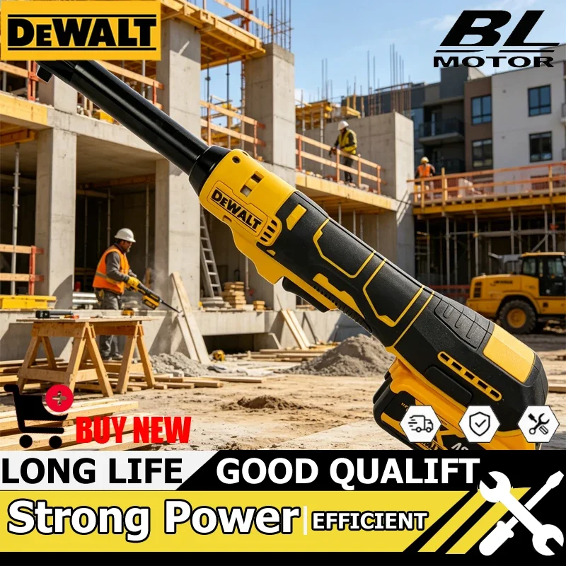 

Гаечный ключ DEWALT с трещоткой, 6 дюймов, удлинительная головка 3/8 дюйма, для демонтажа гаек, 220 Н·м. Беспроводной привод M для электроинструментов 18В