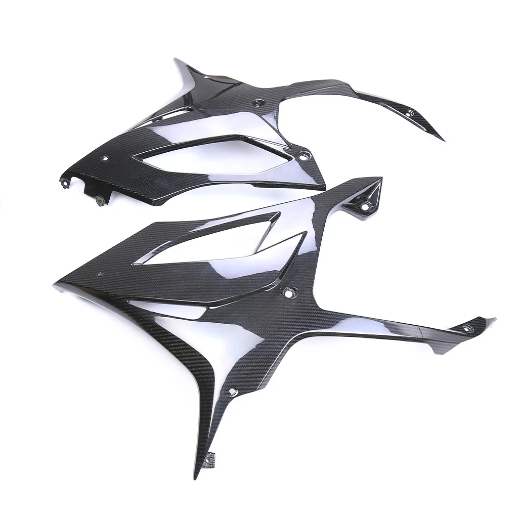 3K Dry Carbon Fiber For BMW S1000RR 2019-2022 M1000RR Motorcycle Accessories Lower Fairing Belly Pan Side Panels Protector Cover