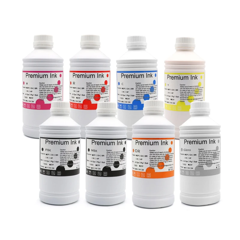 500ML pigment Ink Compatible For Epson Stylus Photo R1900 Printer T0870 T0871-T0879