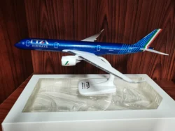 1/200 Scale A350 A350-900 Italy ITA Airline Aircraft Miniature Plane Plastic ABS Plane Model Airplanes Model Toy For Collection