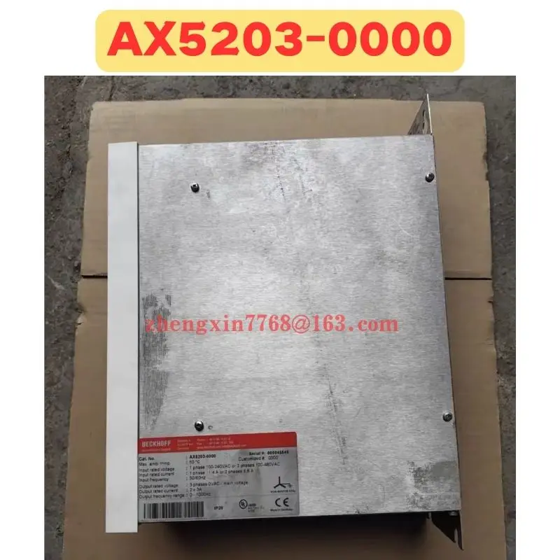 

AX5203-0000 Бывший в употреблении драйвер флэш-памяти AX5203 0000 нормальная функция проверка ОК