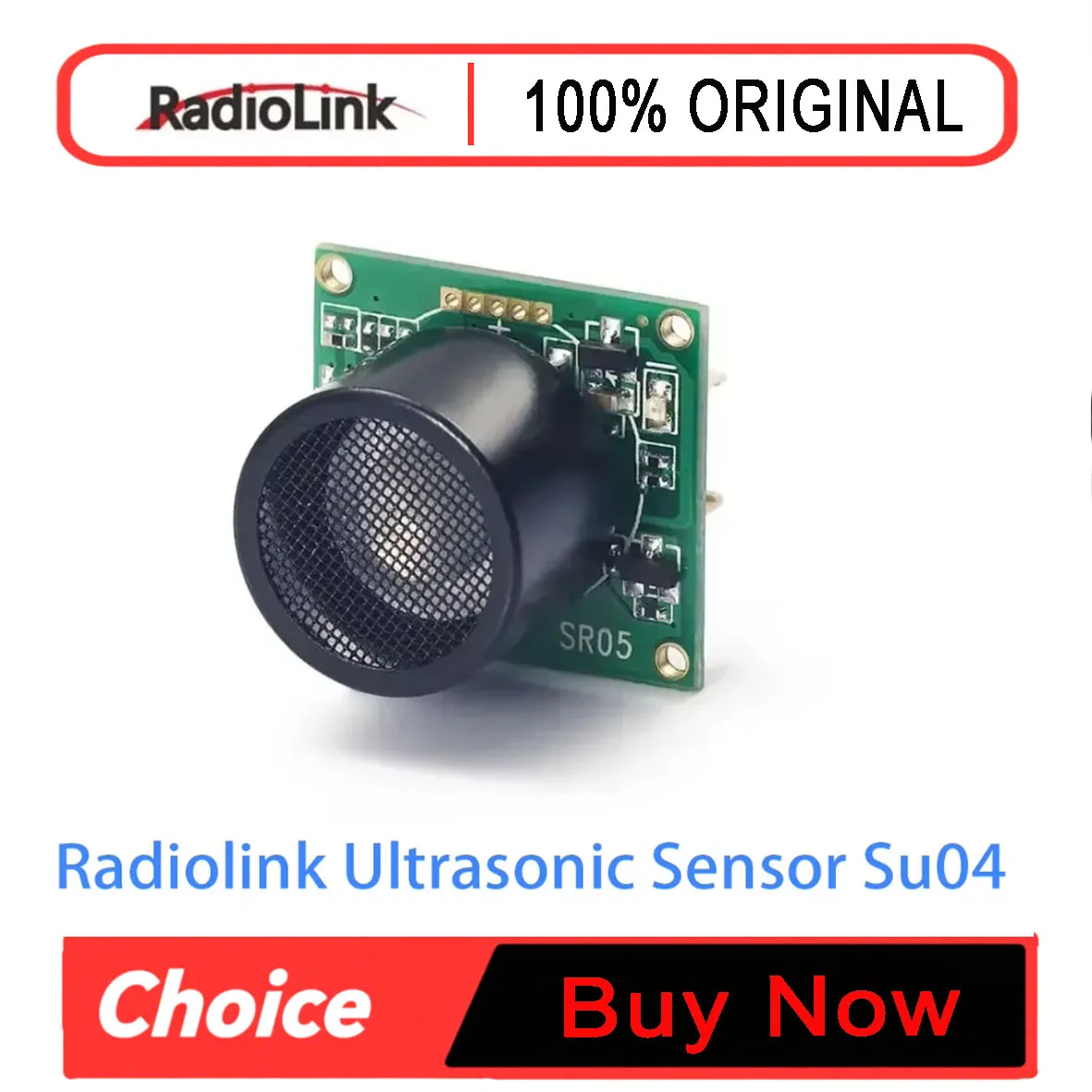 HawkSpeed Radiolink SU04 Ultrasonic Sensor - 0.4cm Precision, 30ms Response,Obstacle Avoidance for Pixhawk/Mini PIX FC RC Drones