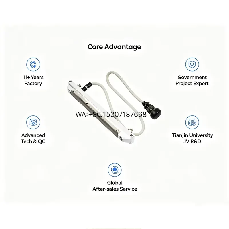 Wmwmnu Industrial Grade Magnetic Flux Leakage NDT Probe High Stability Sensor for Oil Gas Pipe Wall Inspection