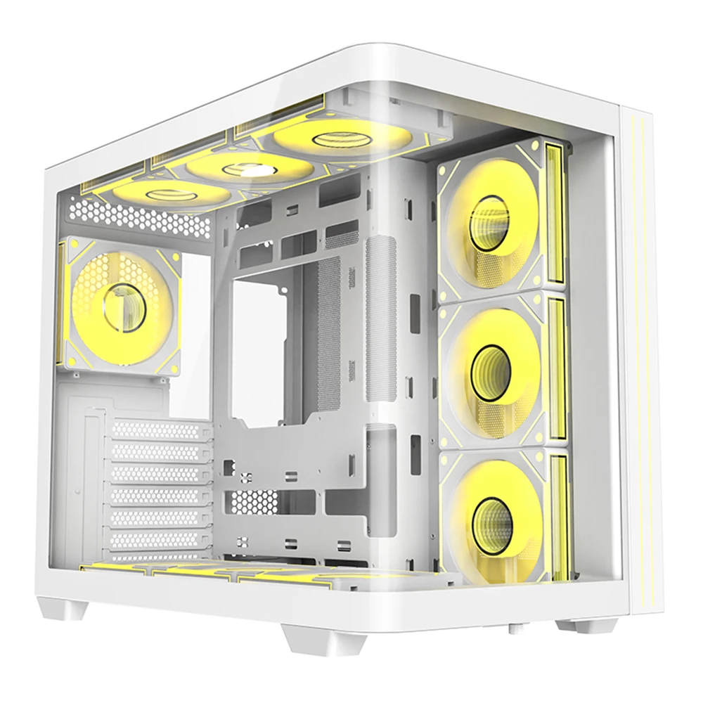 

OEM Mid Tower ATX PC Computer Case Gamer Cabinet Gaming PC Case With Tempered Glass Side Panel