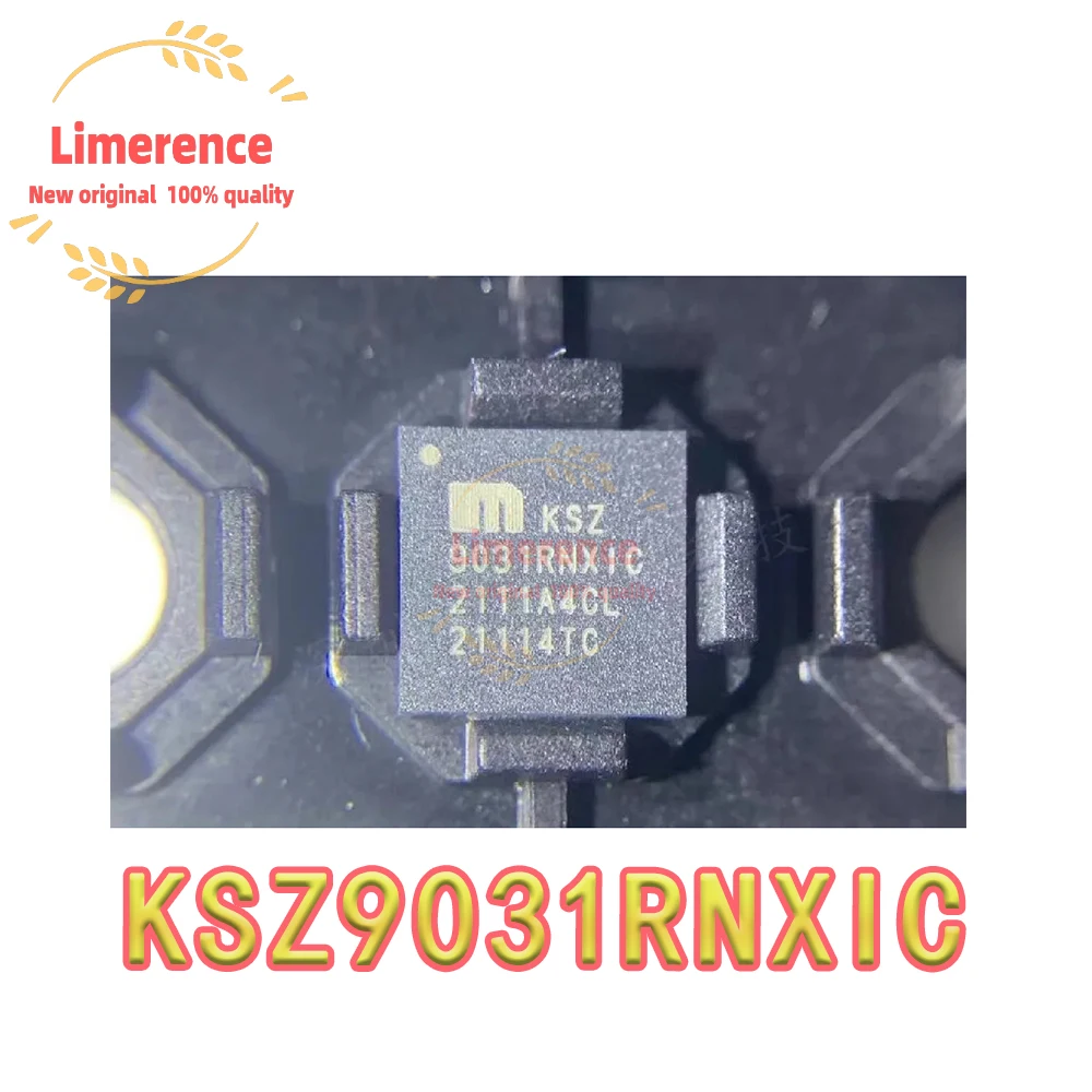 New Original KSZ9031RNXIC QFN-48 Ethernet Transceiver Chip