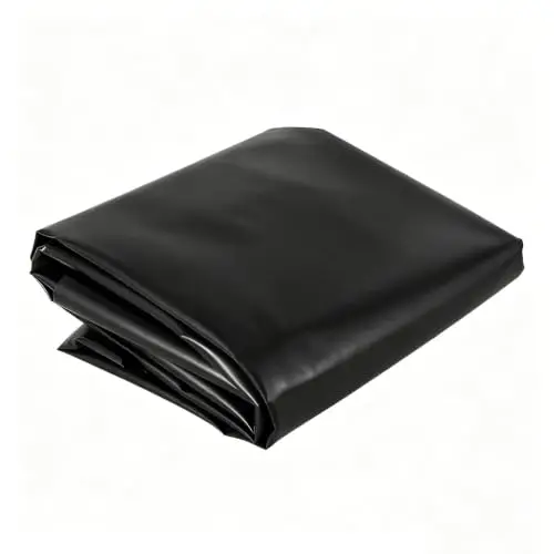 Pond Liner, Garden Membrane Pond Lining, Flexible Waterproof Membrane | Black Outdoor Natural Looking Ponds Durable