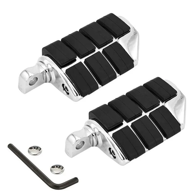 

A85E-Motorcycle Universal Footpeg Rear Passenger Footrest Foot Peg Motorcycle Modification Footrest Peg Accessories