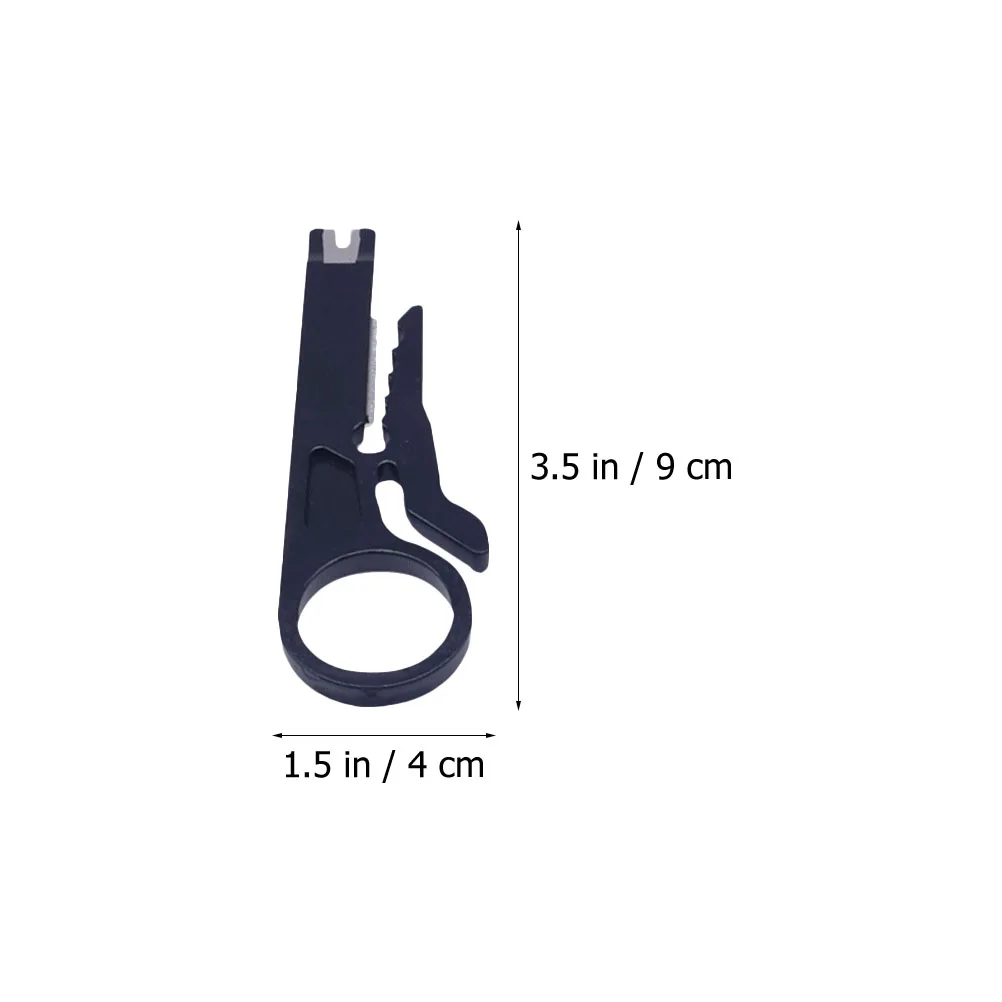 

10 Pcs Wire Stripper Electrician Tool Mini Steel Multi Functional Practical Stripping Home Use ABS Material