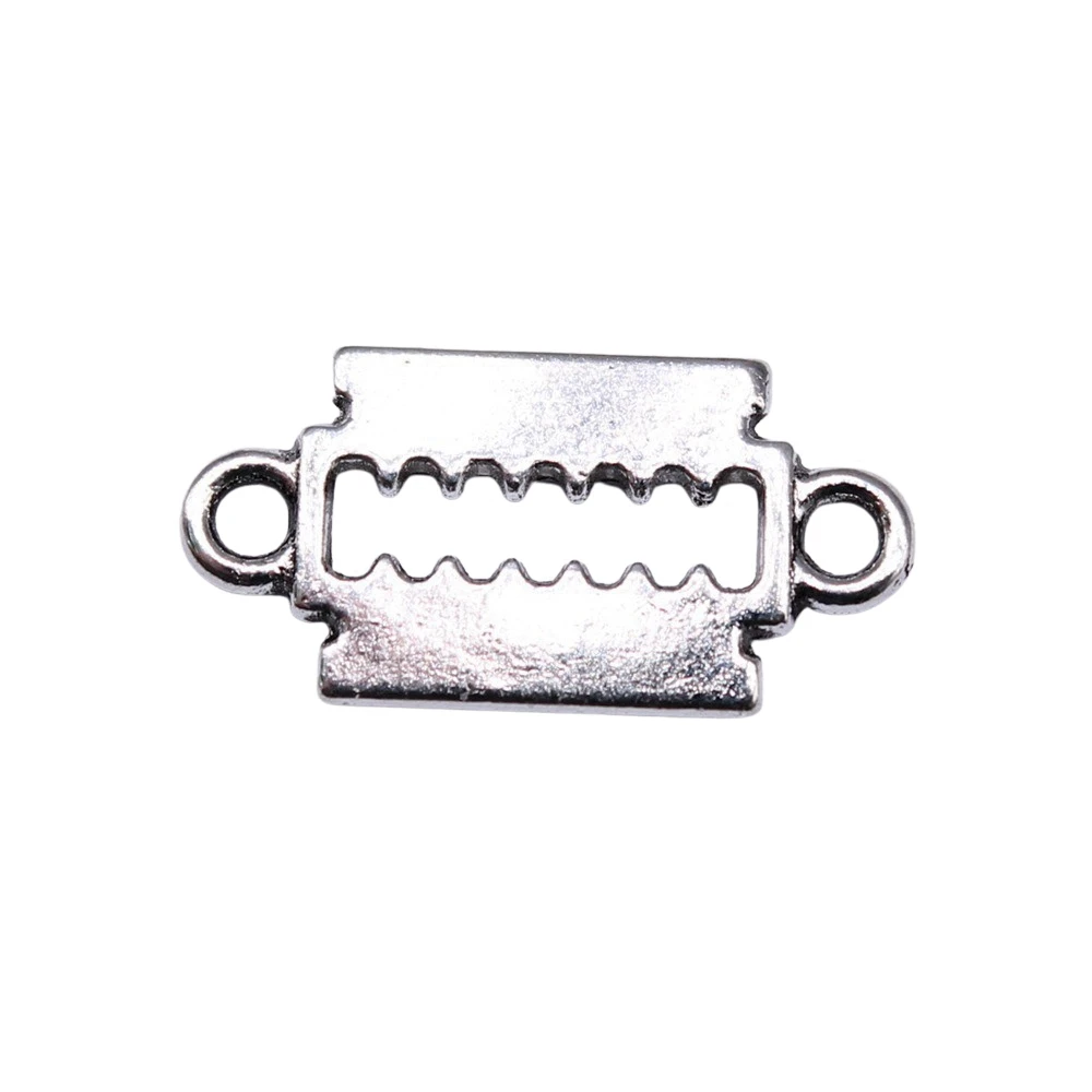 Men Accessories Razor Blade Connector Charms Jewelry And Accessories 20x10mm 20pcs