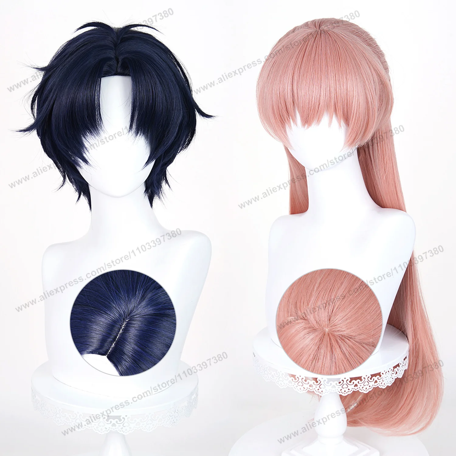 

Nifuji Hirotaka Momose Narumi Cosplay Wig Women Man Hair Anime Cosplay Wig Halloween Heat Resistant Synthetic Wigs