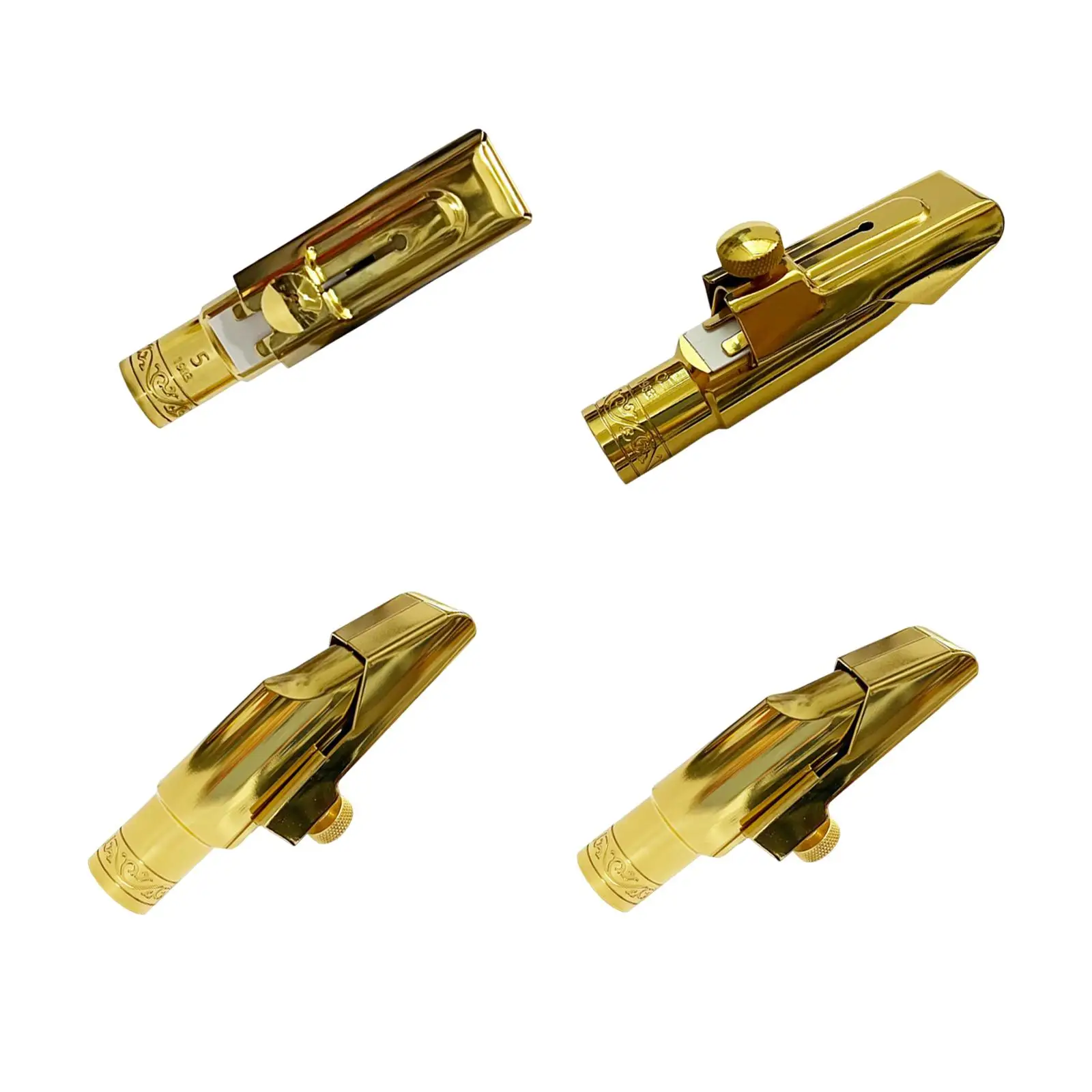 

Alto Sax Mouthpiece Tear Resistant Compact with Ligature and Cap Gifts for Professionals Friends Music Enthusiasts Beginners