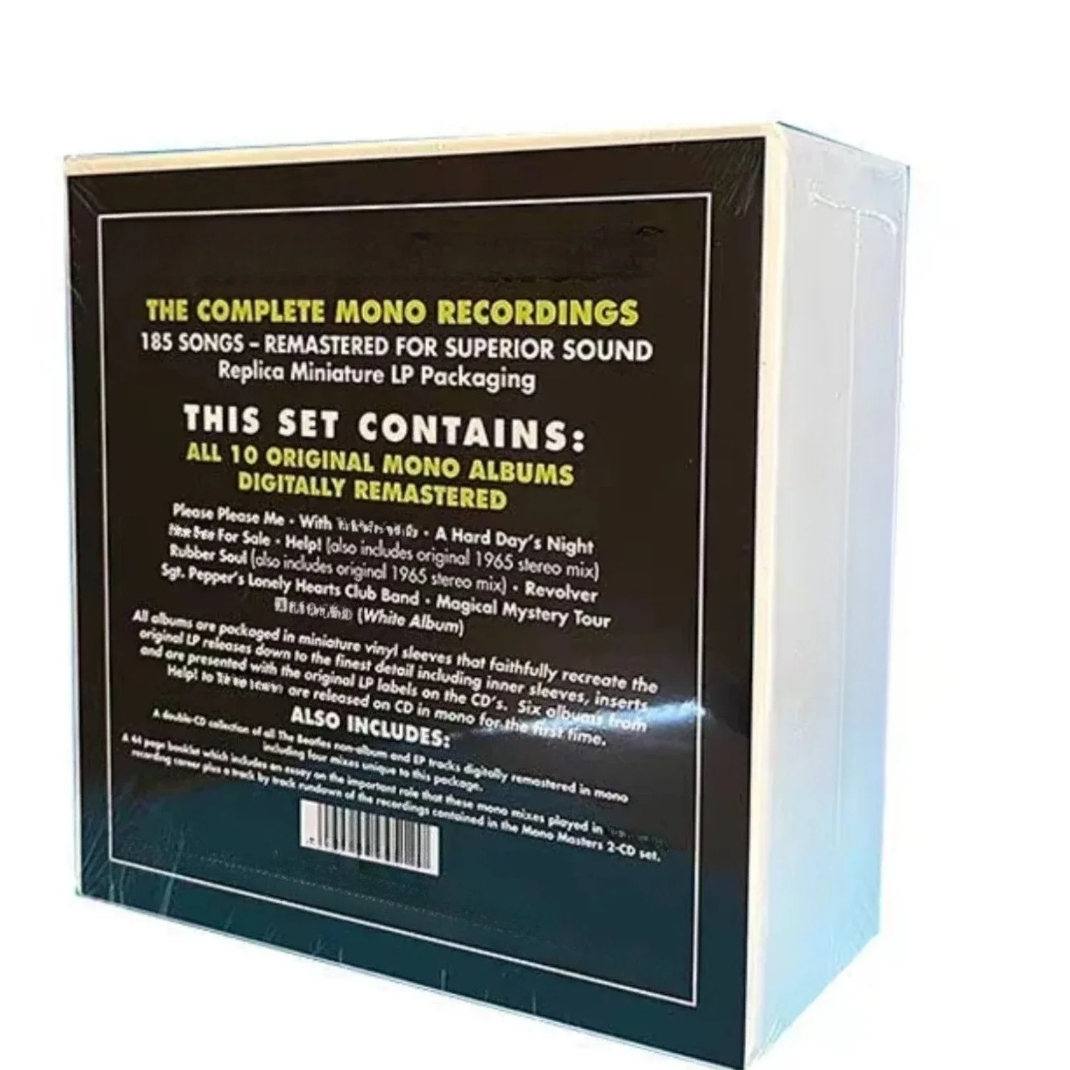 Classic Rock CD Box Mono Recordings Compilation Disc, Music Disc for Music Enthusiasts and Physical Media Collectors