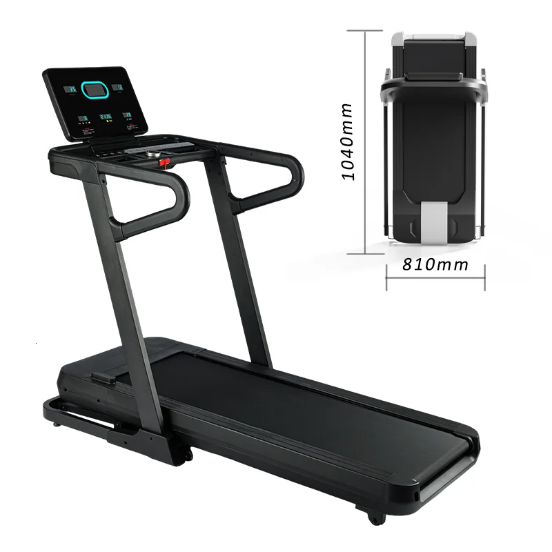 جهاز سير كهربائي ذكي 2025 مزود بميل تلقائي وشاشة LED لآلة المشي في صالة الألعاب الرياضية التجارية التي تتميز بوظيفة السعرات الحرارية