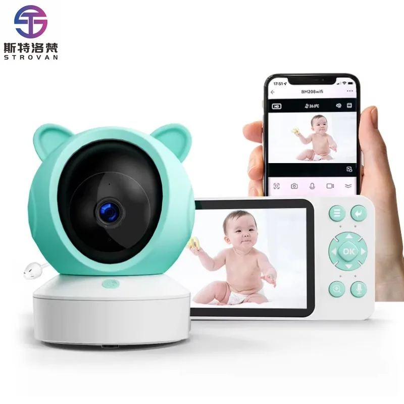 

Two-Way Audio Intelligent Sound Alarm Remote ing Feeding Reminder Temperature Detection Smart Baby s