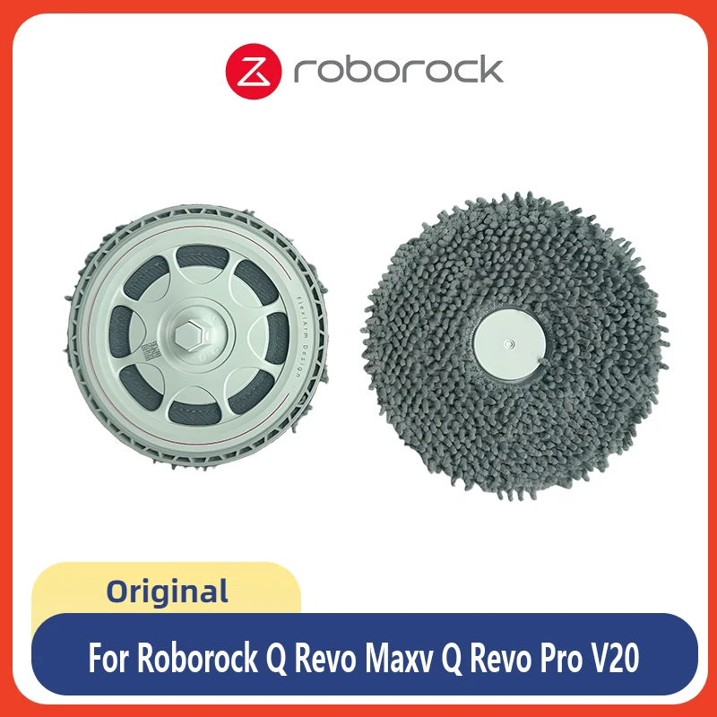 

Original For Roborock Q Revo MaxV / Q Revo Pro/ V20 FlexiArm Design Mop Tray Cloth Holder Mop Mount Spare Accessory Parts