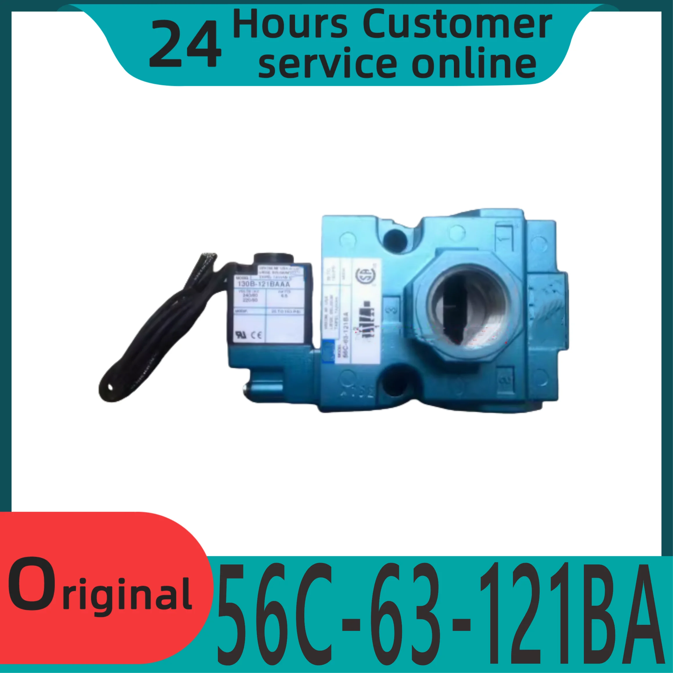 

Совершенно новый оригинальный электромагнитный клапан 56C-63-121BA