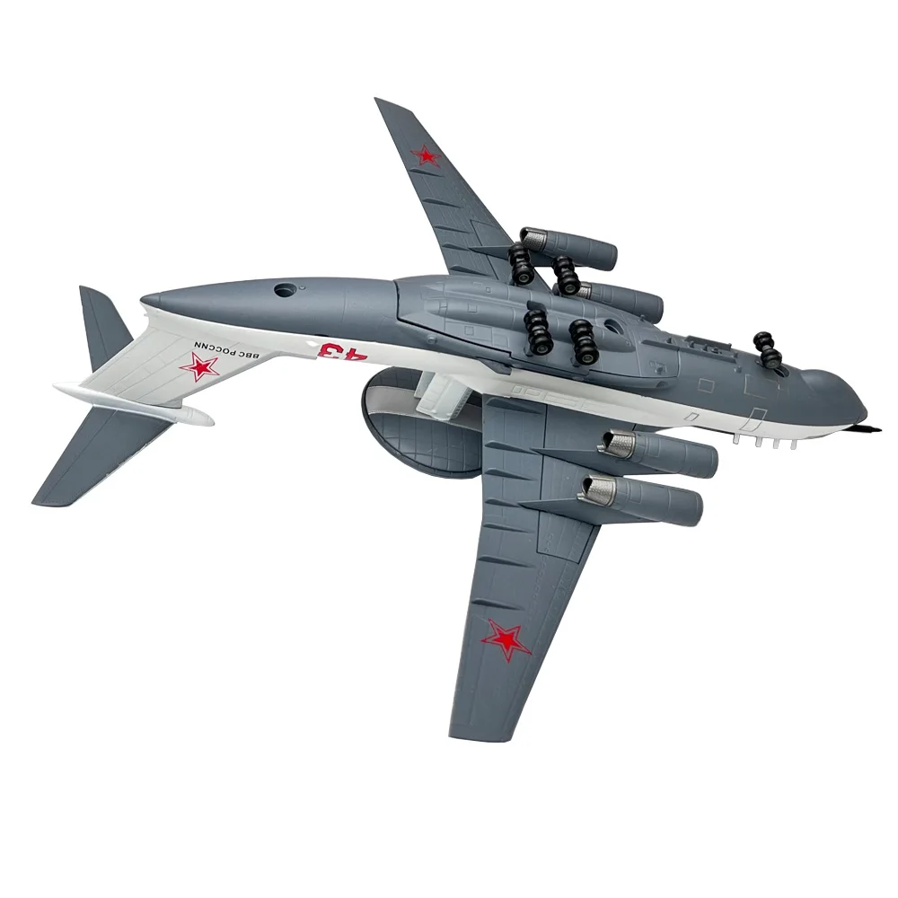 1:200 Scale Soviet Beriev A-50 Mainstay Early Warning Aircraft Diecast Metal Airplane Plane Model Children Toy Gift