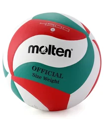 Original Molten 4500 Volleyball Standard Size 5 PU Ball for Students Adult and Teenager Competition Training Outdoor Indoor