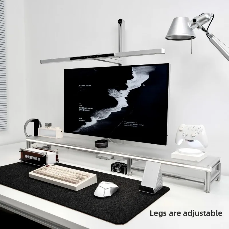 Acrylic Modular Display Height Stand Aluminum Alloy Frame Desktop Metal Bracket Display Elevated Racks Computer Height Rise Rack