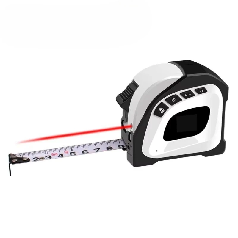 

2in1 Range Finder 40m Rechargeable Mini Laser Distance Tape Measure Meter